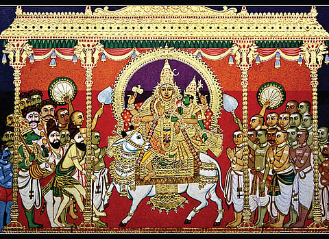 Award-winning artist presents Mysore paintings