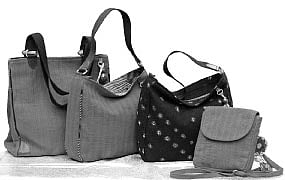 Beautiful bags inside and outside