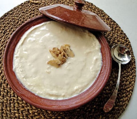 Eastern sweetness in the taste of terracotta