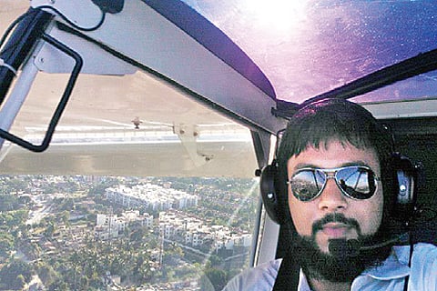 Co-pilot a flight over your city