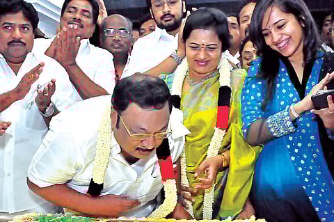 Close aides boycott Alagiri birthday bash