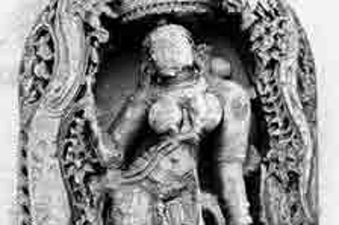 Rare sculpture of Jain Yakshi found in Haveri Taluk