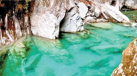 To swim through waters of life