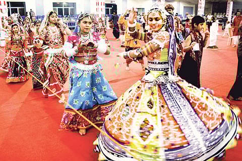 The playful season of Dandiya is back with a bang