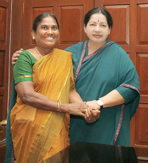Jaya Swears Yercaud Bypoll Winner into the TN Assembly