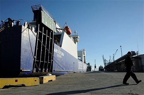 Ships Train for Syrian Chemical Weapons Transport