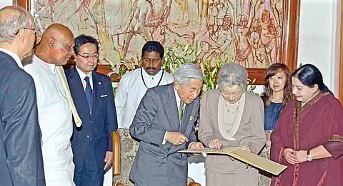 Chennaiites Make Way for Japan Royal Couple