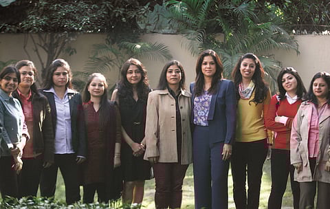 All-Women Bandwagon Calls the Shots