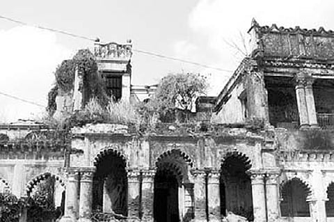 No restoration, clock tower of Nilagiri palace collapses