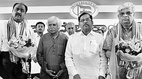 Shankar Bidari inducted into Congress