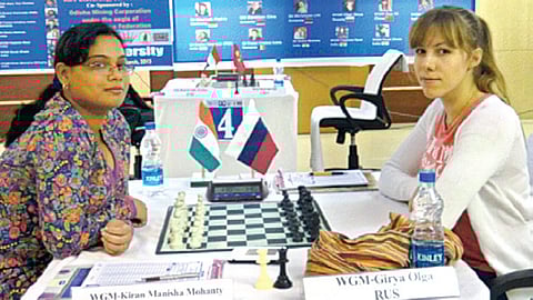 Padmini outwits Swati, Kiran draws with Olga