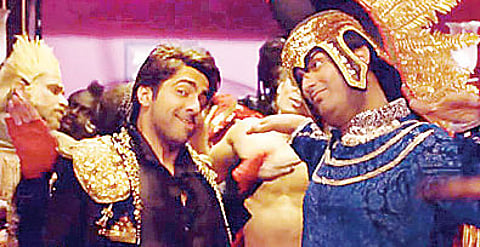Making a Nautanki Sala movie
