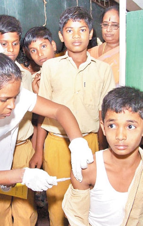 Pentavalent vaccine to keep children safe
