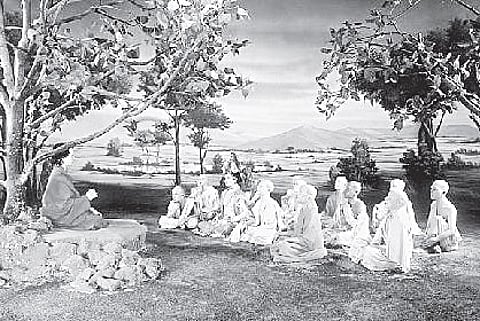 Guru erases all the karmic writing called ego