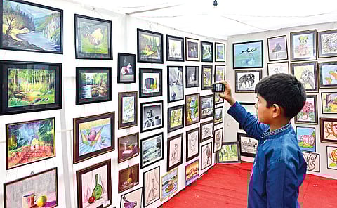 3-day student art showcase