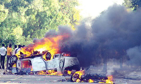 ECR tense after mob violence near village