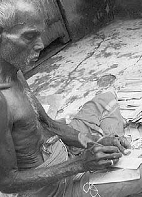 Palm leaf craft losing patrons