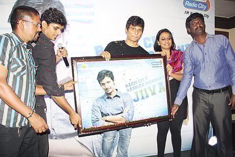 Actor Jiiva enthralls his fans