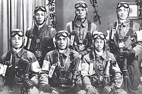 The Kamikaze charge of Japan