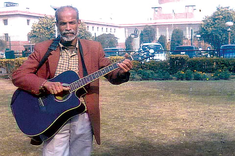 Sing us the Gita, you are the guitar man