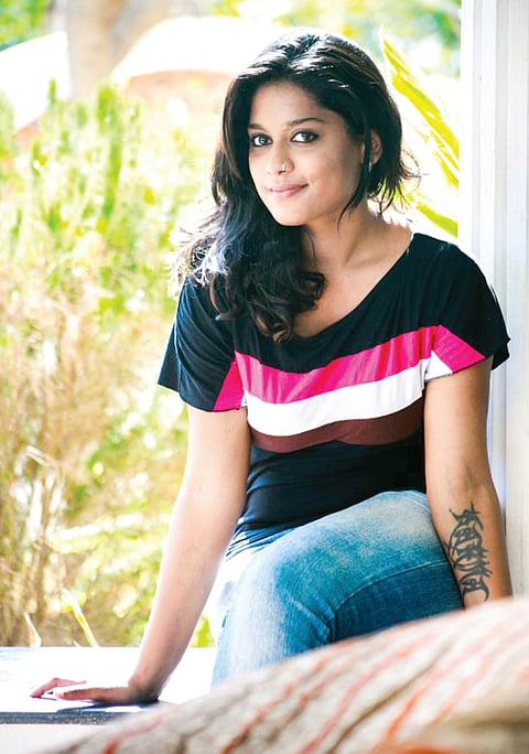 Oh boy! She has got it inked!