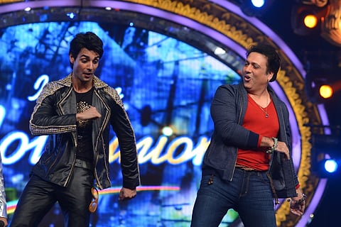 Govinda rocks on 'Indian Idol Junior' stage