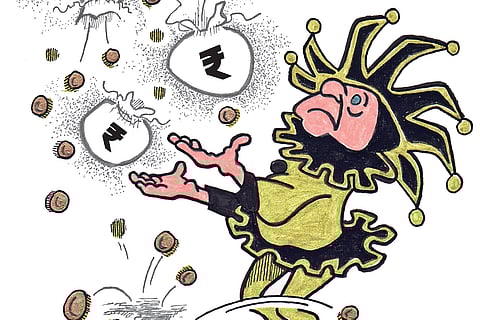 A declining rupee: What does it mean?