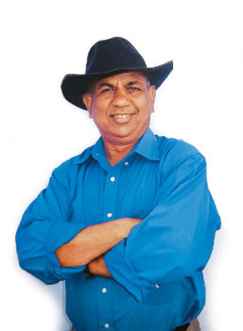 In ruins, he finds glory