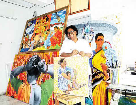 Telangana on their palette