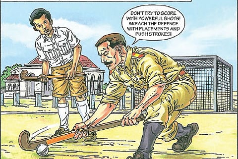 Dhyan Chand now in comic book