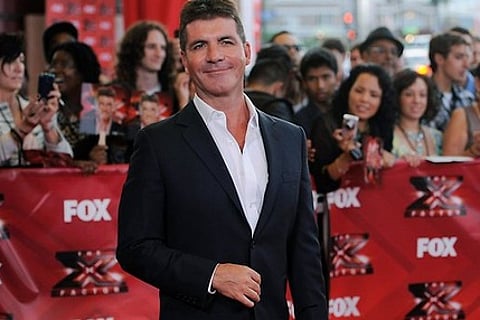 Simon Cowell holidaying in France