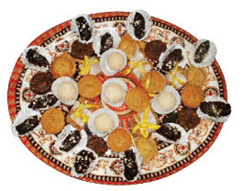 Fasting ends with festive spread