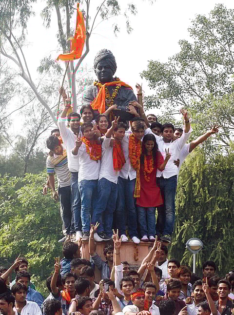 ABVP cashes in on safety card