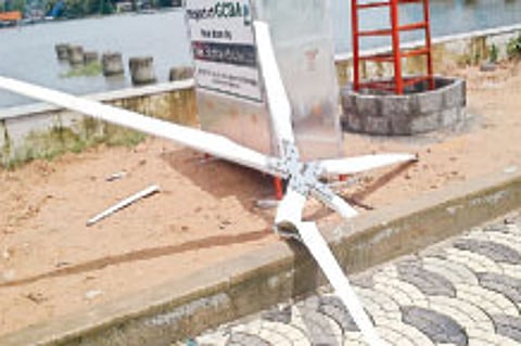 Windmill installation given on subcontract, reveals RTI