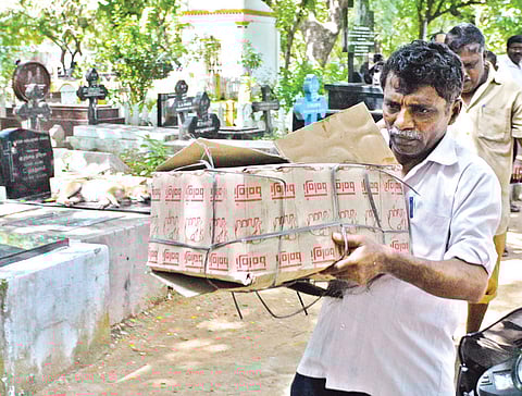 Remains Exhumed After 3 Years