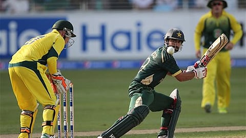 Shehzad Century Swells Pakistan Lead to 382 at Tea