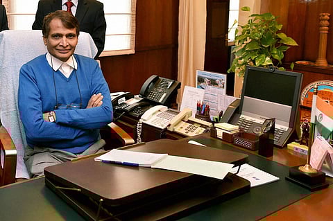 Railway Minister Suresh Prabhu. (PTI File Photo)
