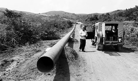 Laying of Gas Pipeline Along Shola Forest Opposed