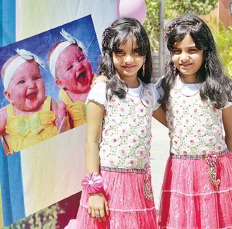Twin Delight on Children's Day