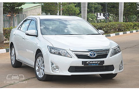 Toyota Camry Hybrid Completes One Year in India