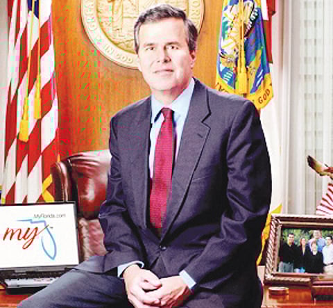 Jeb Bush Says he's Ready to Take Charge in US