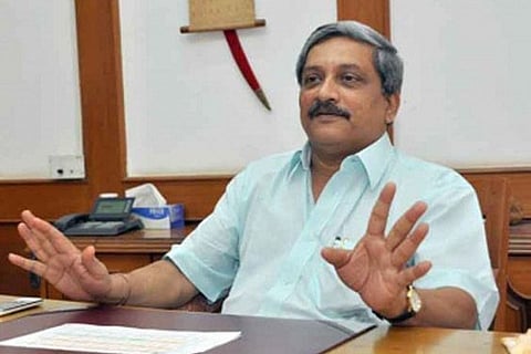 In this file photo, Defence Minister Manohar Parrikar. (PTI)