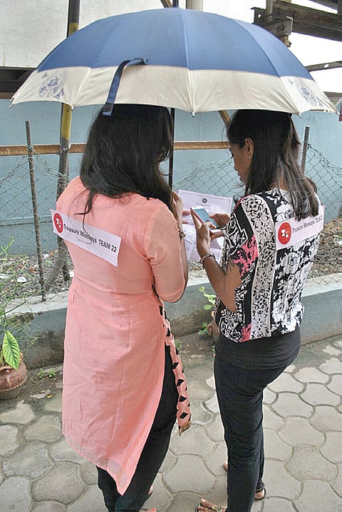 Umbrellas, Clues and Treasure...