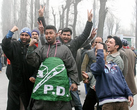 PDP Holds South, Wrests Srinagar from NC; BJP Goes Blank in Valley, Ladakh; 15 Ministers Including CM Taste Defeat
