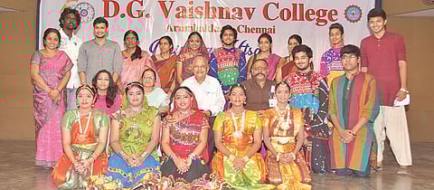 DG Vaishnav Celebrates Golden Jubilee with Dance and Music