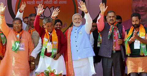 J and K Attack Shameful Act on Democratic Process: Modi