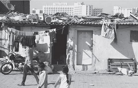 Confusion over Slum Population Cleared