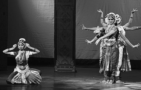 Wishing an old friend through dance