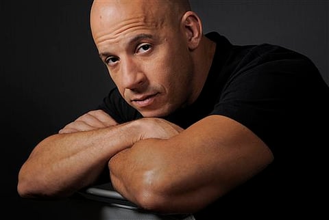 Actor Vin Diesel poses for a portrait at NBC Universal in Universal City, Calif. | Photo by Chris Pizzello/Invision/AP