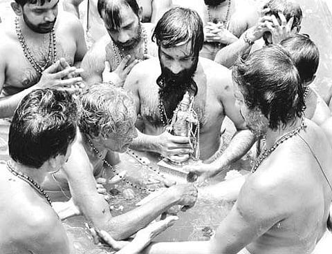 'Arattu' Held at Sabarimala